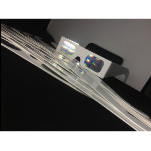 Buy cheap Musical Event 3D Fireworks Glasses Paper With Custom Printing from wholesalers