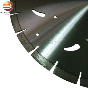 Buy cheap WANBANG Laser Diamond Saw Blades for Old Concrete Cutting with 12mm Segments from wholesalers