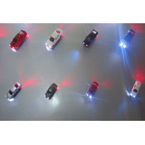 model color car(with light)--miniature scale car 1:150 ,architectural model cars