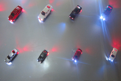 model color car(with light)--miniature scale car 1:150 ,architectural model cars