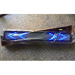 LED warning display screen signboard for police traffice cars trucks lightbar