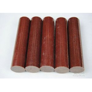 Good Insulation Cotton / Paper Phenolic Rod Smooth Length 1 - 3m