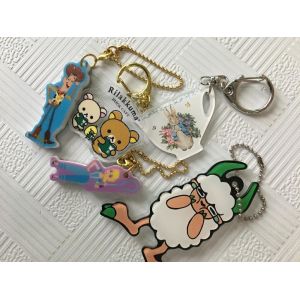 Buy cheap Acrylic Cartoon Character Charms , Cute Keychain Charms Exquisite Workmanship from wholesalers