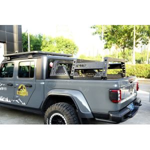 Upgrade Your Pickup's Functionality with Black Powder Coated Cargo Rack Roll Bar