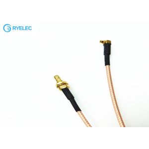Buy cheap RG316/ U RF Cable Assemblies , Coaxial Cable Assemblies Mmcx To Smb Connector from wholesalers