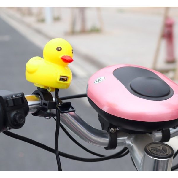 Quality ABS Yellow Lucky Duck Motorcycle USB Charger ROHS Approval for sale