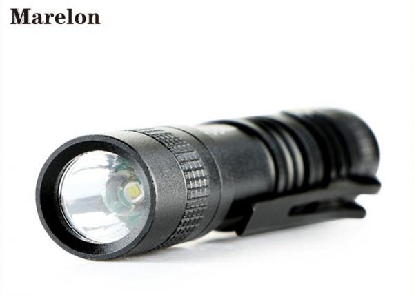 Outdoor LED Emergency Flashlight Laser Engrave Logo For Night Lighting