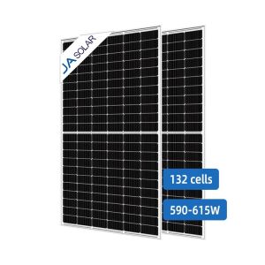 Buy cheap JA Solar 590-615W Trend Double Glass Sun Power Panels Half Cell Bifacial Solar Panel from wholesalers