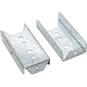 Buy cheap 2x4/2x6 Lumber Fence Bracket with Galvanized Steel Saddle Structure from wholesalers