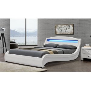 Buy cheap It Is Good For The Health Of The Waist And Allows The LED Upholstered Bed To Glow from wholesalers