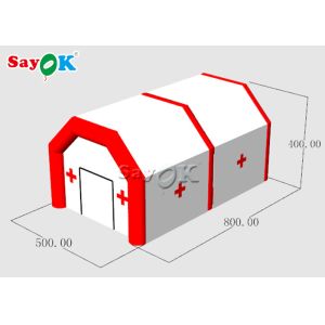 Inflatable Emergency Tent Water - Proof Large Inflatable Medical Tent / Field