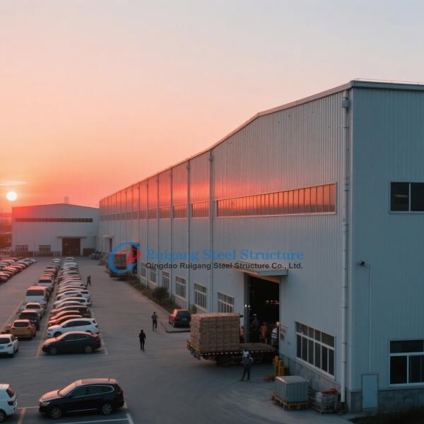 Buy cheap Customized High Quality Prefabricated Steel Structure Building With Sandwich Panel from wholesalers