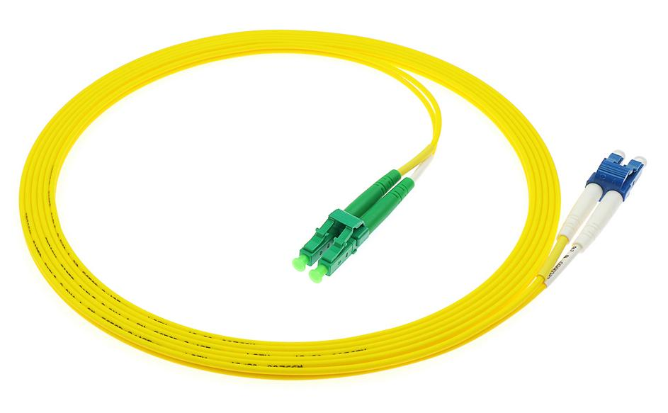 Buy cheap LC-LC Duplex Fiber Optic Patch Cord UPC/APU PVC/LSZH from wholesalers
