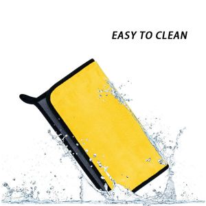 Customizable Rectangle Kitchen Towel Absorbent and Non-Shedding Microfiber