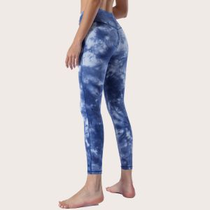 Buy cheap Printed No Front Midseam Ladies RGS Non See Through Leggings 210gsm from wholesalers