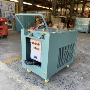 Explosion Proof Refrigerant Recovery System Air Conditioner Ac Recharge Machine