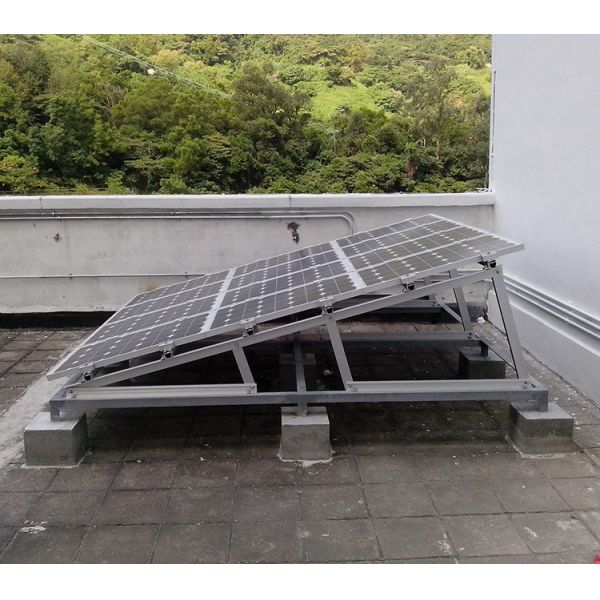 Buy cheap Triangular Preassembled Flat Roof Solar Mounting System from wholesalers