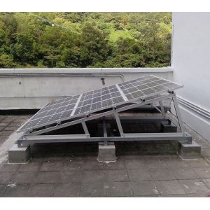 Buy cheap Triangular Preassembled Flat Roof Solar Mounting System from wholesalers