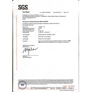 Yongzhou Lihong New Material Co.，Ltd Certifications