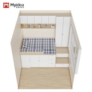 Buy cheap Loft House Treehouse Build Your Own Bunk Bed With Slide Out Bed Support customization from wholesalers