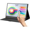 Travel USB C Second Touchscreen 13.3inch Portable Monitor For Laptop Mini PC for sale