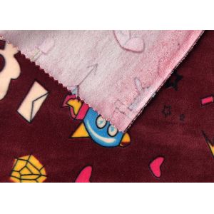 Buy cheap Eco Friendly Stretchy 144F Printed Super Soft Minky Plush Fabric from wholesalers
