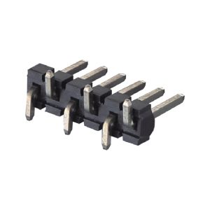 Buy cheap 3.96mm Gold Plated PCB Pin Header Connector Single Row SMT Type 2 - 20 Pin H3.2mm from wholesalers