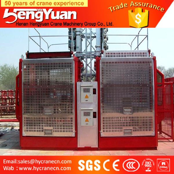 Buy cheap Single Cage and Double Cages Construction Passenger hoist from wholesalers