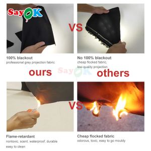 Buy cheap Sayok 6m Inflatable Planetarium Dome with Professional Projection Fabric CE Certified and HD Projector Compatibility from wholesalers