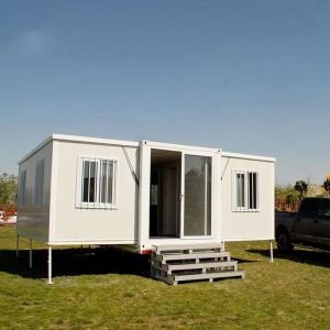 20ft Expandable Container Home 20ft Modular Prefabricated Tiny Living Expanding