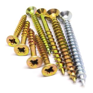 Buy cheap Customized DIN7505 China Spax Screws MDF Screw Double Chipboard Screw from wholesalers