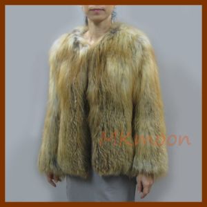 Buy cheap knitted Fox fur coat product