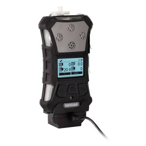 Buy cheap 4 Gas Analyzer With Micro Clip H2S O2 CO LEL Ex 4 Compound Gas Detector IP67 Explosion Proof from wholesalers
