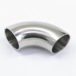 Buy cheap Seamless Welded SS Pipe Fittings 316L Elbow Connection Customized Size from wholesalers
