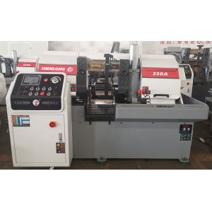 Buy cheap 330A Tube Cutting 4KW Power Horizontal Band Saw Machine from wholesalers