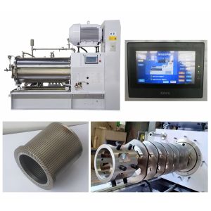 Buy cheap 37kw Zirconia Rotator Small Batch Production Bead Mill With Non Metal Contamination from wholesalers