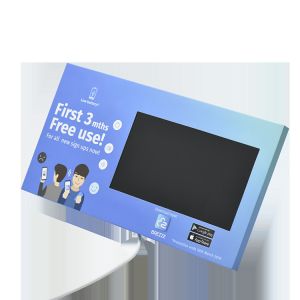 Buy cheap Custom design video point of purchase display, retail LCD video pop display video shelf talker from wholesalers