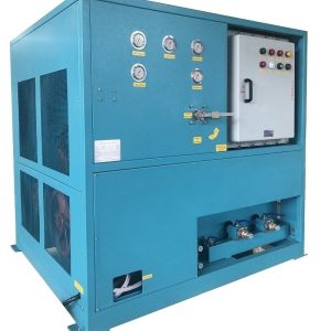 25HP Refrigerant ISO Tank Refrigerant Recovery Charging Machine R32 Explosion