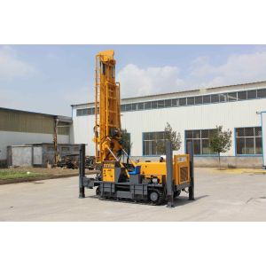 Dual Motors Hydraulic Well Drilling Rigs Large Torque
