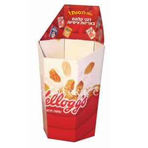 Buy cheap Hexagonal Dump Bin Display Stands,Retail Ready Display Stand from wholesalers