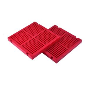 Buy cheap 305x305x30mm Polyurethane Modular Dewatering Mesh Screen Fixing With PU Blot from wholesalers