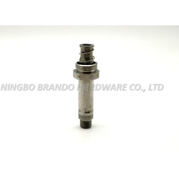 Buy cheap Thread Connection Silvery Solenoid Stem High Precision With External Spring from wholesalers