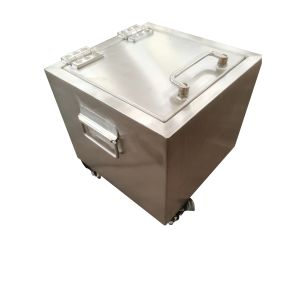 Buy cheap Double Lock Custom Lead Boxes Stainless Steel Inner And Outer from wholesalers