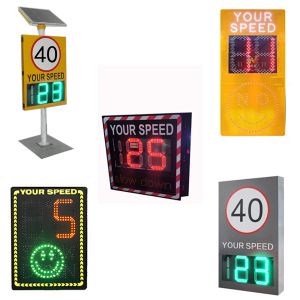 Buy cheap Solar Powered LED Radar Speed Sign with 100M Detection Range from wholesalers