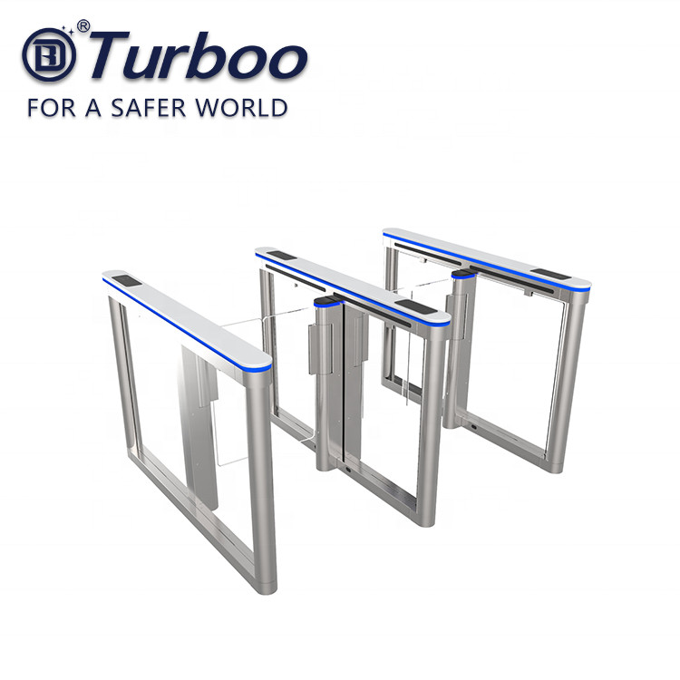 Automatic Opening Security Swing Barrier Turnstile Gate Artificial Marble