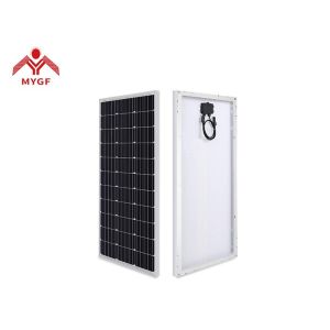 Monocrystalline Solar Module Mono Silicon Solar Silver Black Frame Optional