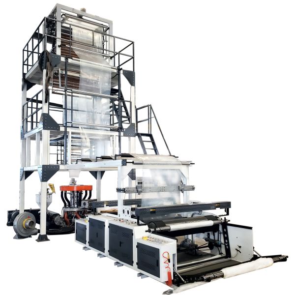 Quality High Speed Polypropylene 3 Layer Extrusion Film Blowing Machine for sale