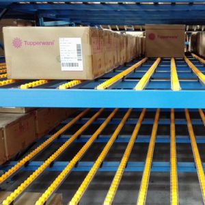 Buy cheap Heavy Duty Q235B Steel Gravity Pallet Flow Racking System for Warehouse Storage Optimization from wholesalers