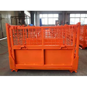 Buy cheap Customized Foldable Collapsible Pallet Cage Efficient Storage Solution from wholesalers