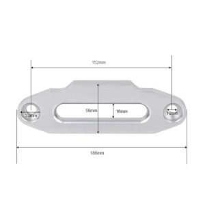 Buy cheap Blue Vehicles Synthetic Winch Fairlead , Universal Synthetic Winch Fairlead from wholesalers